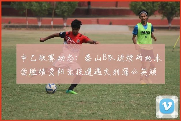 中乙联赛动态：泰山B队连续两轮未尝胜绩贵阳竞技遭遇失利蒲公英顽强战平